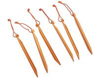 Kelty Feather Stake 6 Pack Tent Pegs